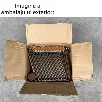 Bară de tragere telescopică pentru reglajul înălțimii, pentru paturi medicale și mese de desen, din fier, ștanțare și electroplacare