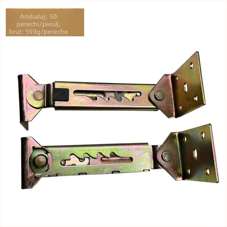 Bară de tragere telescopică pentru reglajul înălțimii, pentru paturi medicale și mese de desen, din fier, ștanțare și electroplacare