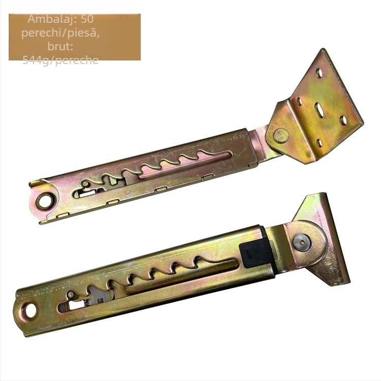 Bară de tragere telescopică pentru reglajul înălțimii, pentru paturi medicale și mese de desen, din fier, ștanțare și electroplacare