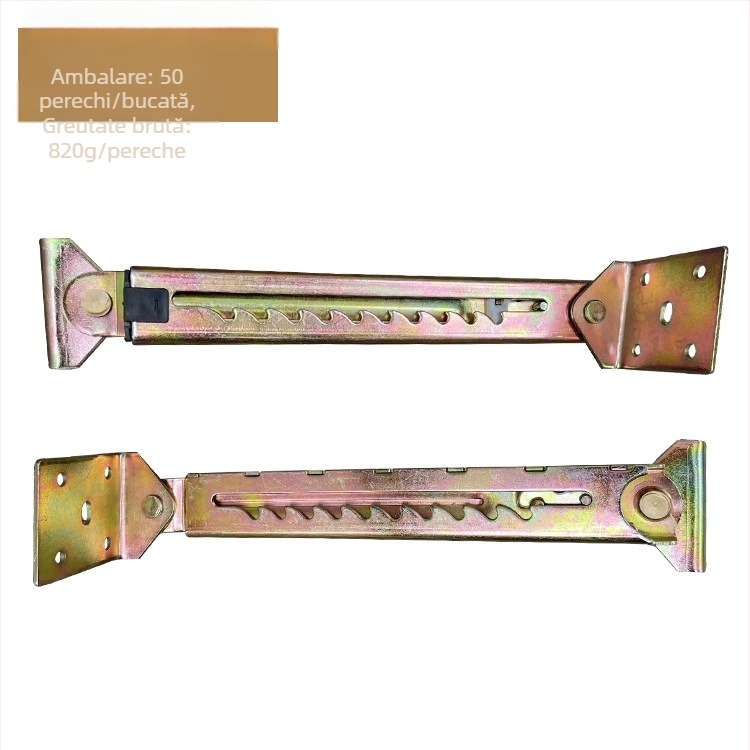 Bară de tragere telescopică pentru reglajul înălțimii, pentru paturi medicale și mese de desen, din fier, ștanțare și electroplacare