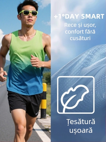 Vesta unisexă de alergare – uscare rapidă, respirabilă, 90% poliester, pentru vară primăvară toamnă
