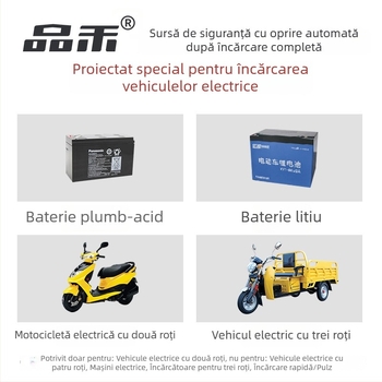 Pinhe Protector pentru încărcare vehicule electrice – întrerupere automată, protecție la supraîncărcare, temporizator inteligent, 10A, 220–250V AC, 2500W, CCC certificat