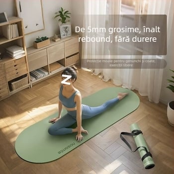 Saltea de yoga, țesătură Oxford, grosime 8 mm