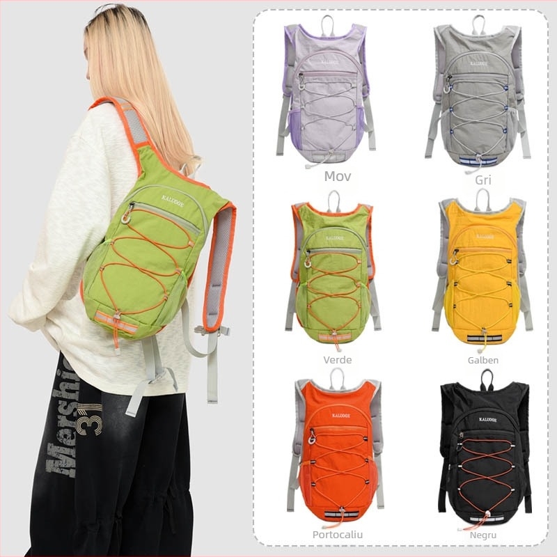 Rucsac feminin pentru drumeții și activități în aer liber, nylon, capacitate 20–35 L, compatibil cu laptop de 14 inchi, curea de umăr cu pernă de aer, ușor, stil street fashion