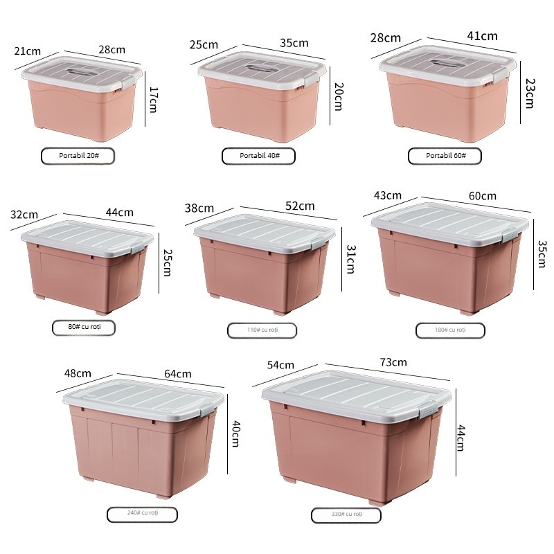 Rezervor de apă din plastic transparent, dreptunghiular, cu capac, mâner pentru prindere, capacitate 0–5 L