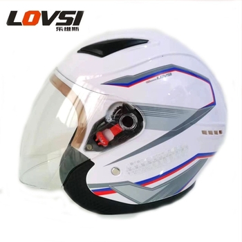 LOVIS/LOVSI ABS 3C certificat, cască de motocicletă 3/4, pentru toate anotimpurile, unisex pentru adulți, siguranță în trafic