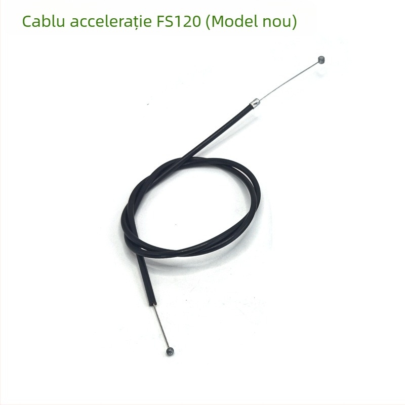 Comutator de accelerație Narita și cablu de accelerație pentru mașini de tuns iarbă FS120/230235/250, compatibil cu modelele noi și vechi