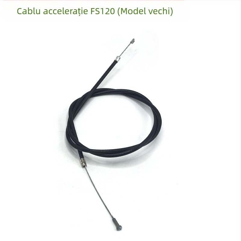 Comutator de accelerație Narita și cablu de accelerație pentru mașini de tuns iarbă FS120/230235/250, compatibil cu modelele noi și vechi