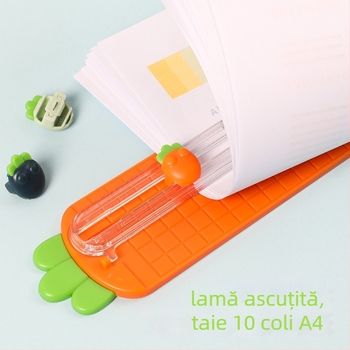 Cuțit pentru hârtie YX, din plastic, model 20250317, pentru tăiere