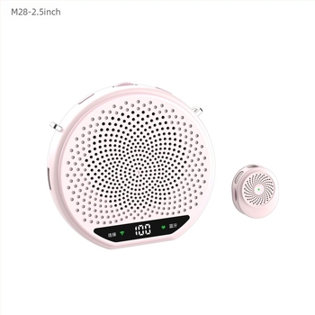 GT13 Amplificator wireless cu microfon lavalier pentru lecții, 0,5W putere de ieșire, răspuns în frecvență 100 Hz-20 kHz, SNR ≥95 dB, autonomie baterie 6-8 ore