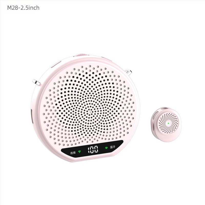 GT13 Amplificator wireless cu microfon lavalier pentru lecții, 0,5W putere de ieșire, răspuns în frecvență 100 Hz-20 kHz, SNR ≥95 dB, autonomie baterie 6-8 ore