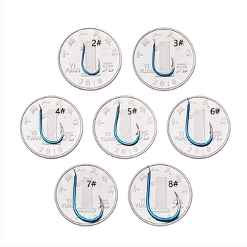 Romano cârlig cu sfoară Nr. 6, cu barbă, pescuit marin din barcă