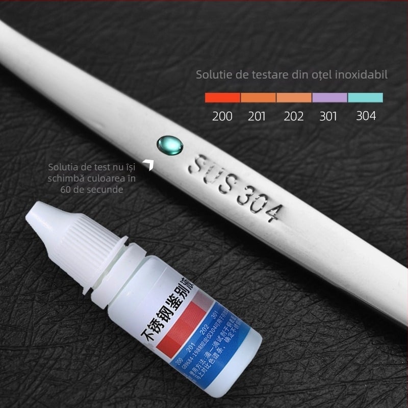 Linguri din oțel inoxidabil 304 – stil modern minimalist, finisaj oglindit, culoare solidă