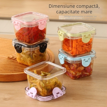 Cutie de depozitare pentru frigider Yinghong, din plastic alimentar, pentru depozitare
