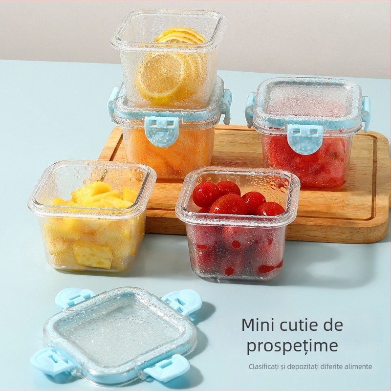 Cutie de depozitare pentru frigider Yinghong, din plastic alimentar, pentru depozitare