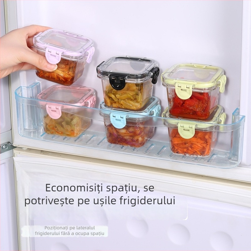 Cutie de depozitare pentru frigider Yinghong, din plastic alimentar, pentru depozitare