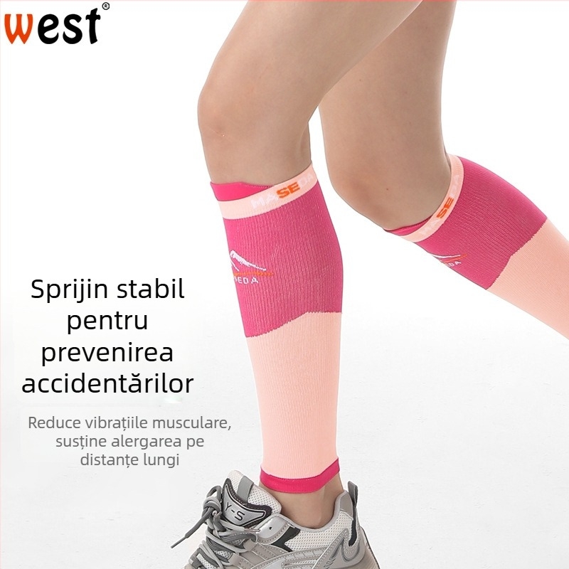 Maxda Protecții gambe compresive pentru alergare – Nylon; Adulți; 200 buc.