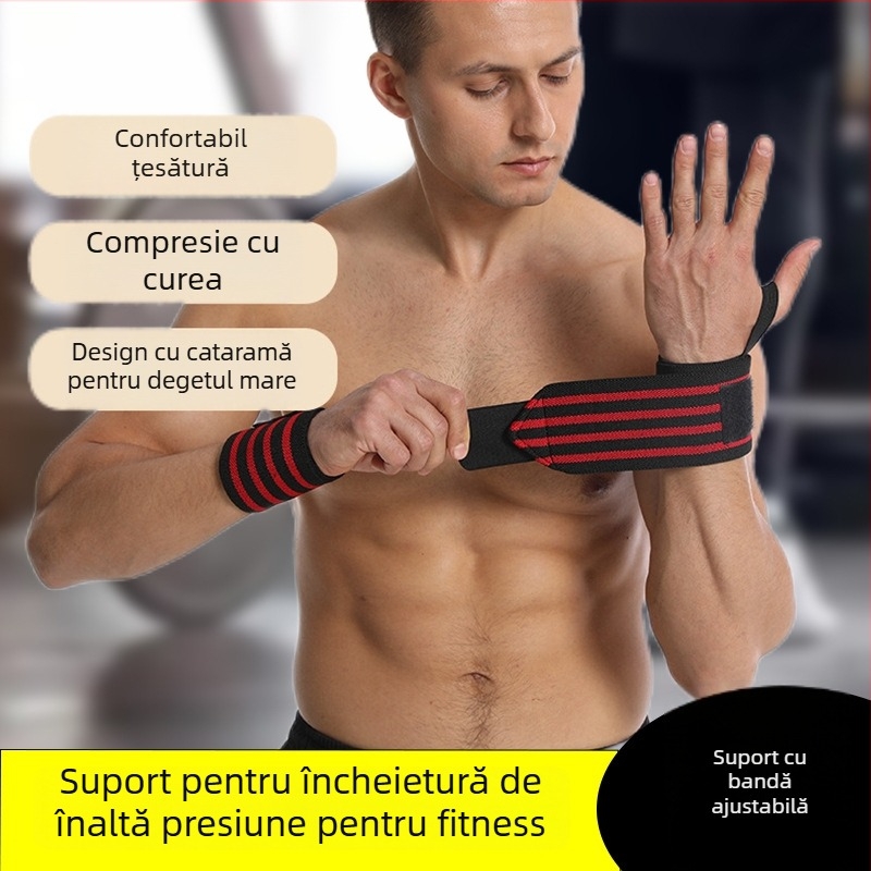 Brățară de compresie pentru încheietura mâinii – protector pentru încheietură, Nylon-Spandex, pentru adulți, potrivit pentru fitness, fotbal, gantere, baschet, tenis, volei și ciclism