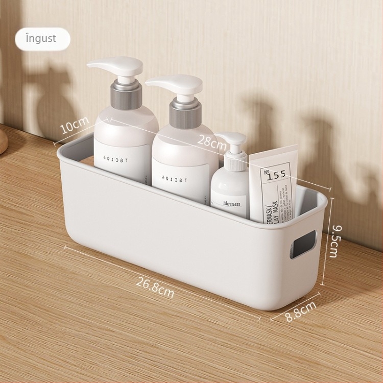 Cutie de depozitare pentru birou – Plastic, Minimalist Modern, Personalizabil cu Logo, 100% Material Nou