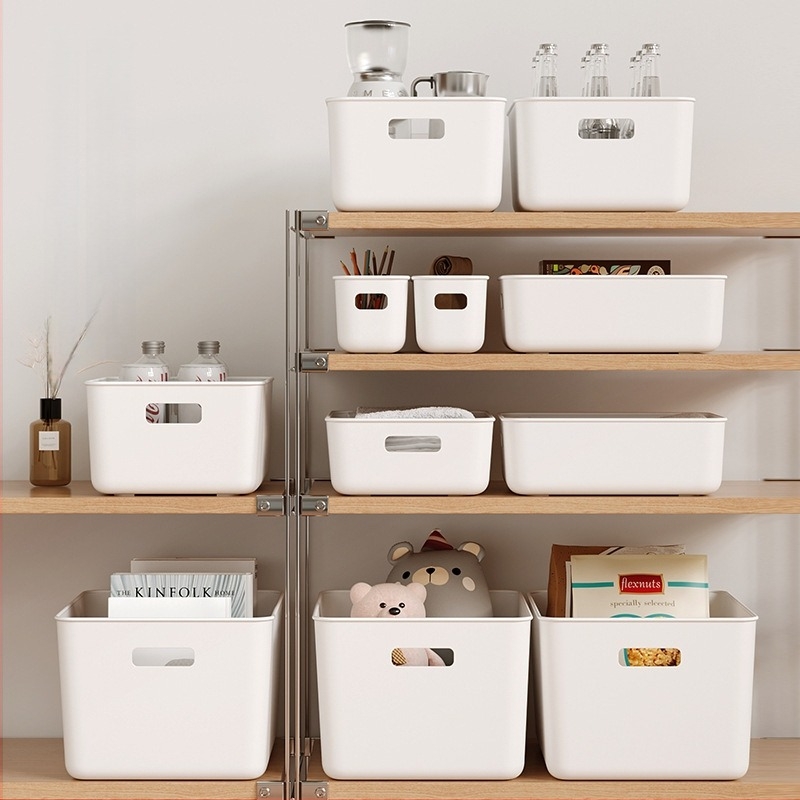 Cutie de depozitare pentru birou – Plastic, Minimalist Modern, Personalizabil cu Logo, 100% Material Nou