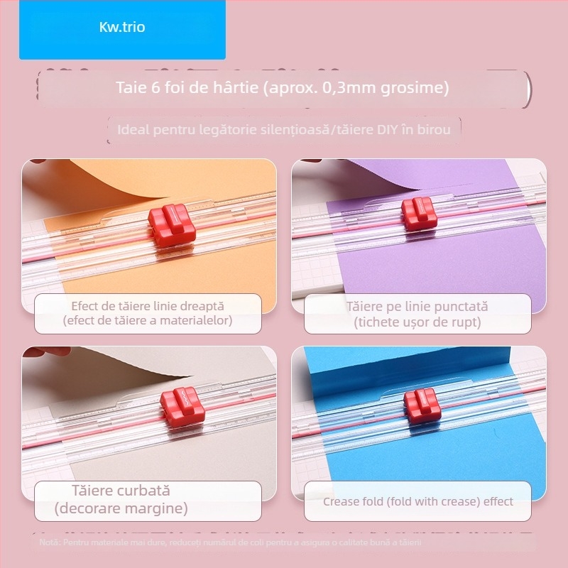 Panou din plastic pentru tăierea hârtiei, model 13046, brand Can be Excellent, pentru tăiere