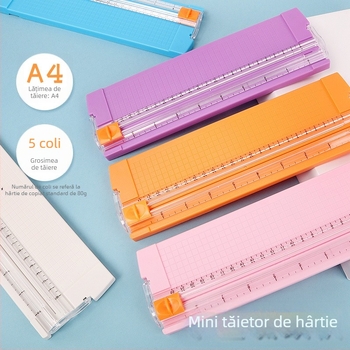 Huiding tăietor de hârtie din plastic, manual, model 1056/1057, pentru hârtie fotografică