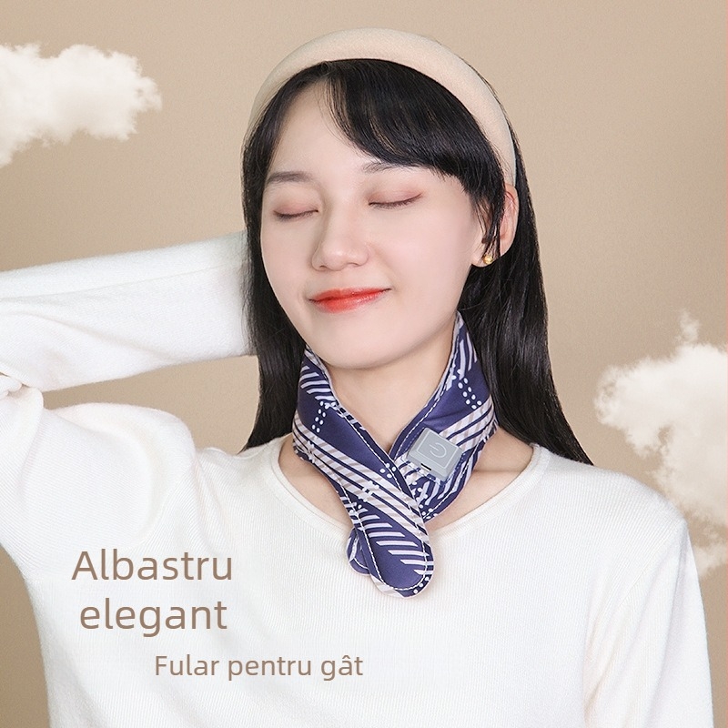 Guler încălzit cu protecție pentru umeri, încălzire cu grafen, control inteligent al temperaturii, 5V, 35–55°C