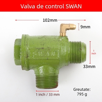 Valvă de control pentru compresor de aer, model 95, fontă, SWAN