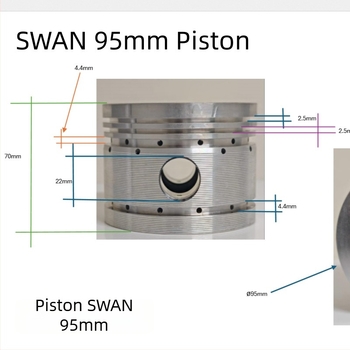 Valvă de control pentru compresor de aer, model 95, fontă, SWAN