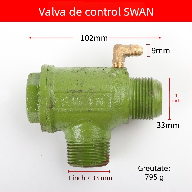 Valvă de control pentru compresor de aer, model 95, fontă, SWAN