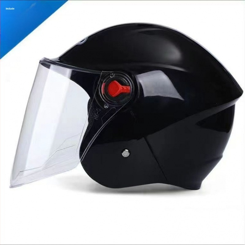 Cască pentru bicicletă electrică pentru bărbați și femei, protecție facială completă, utilizare de iarnă, ABS material