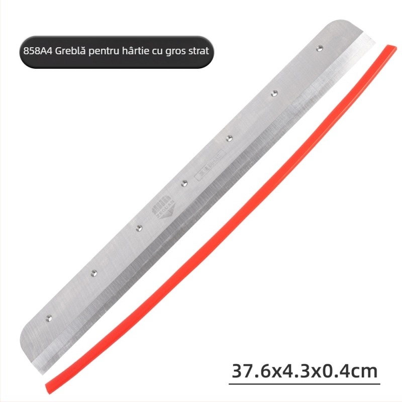 Lama de înlocuire pentru tăietorul de hârtie manual greu – metal, Model A3/A4, compatibil cu 868A3/868A4/858A3/858A4