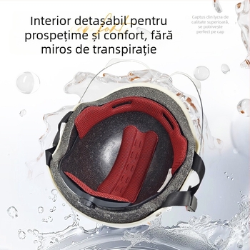 Cască de motocicletă half-helmet pentru vehicule electrice, ABS, certificat 3C GB811-2022A, unisex, all-season