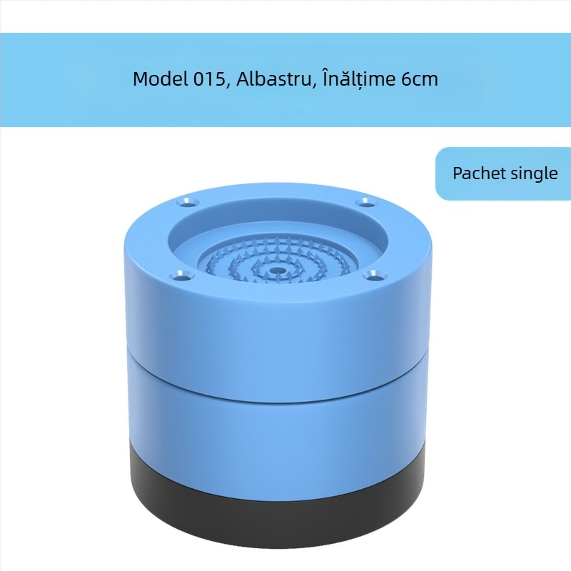 Padă pentru picioarele mașinii de spălat și frigider – anti-alunecare, reglabil, fără montaj; material plastic