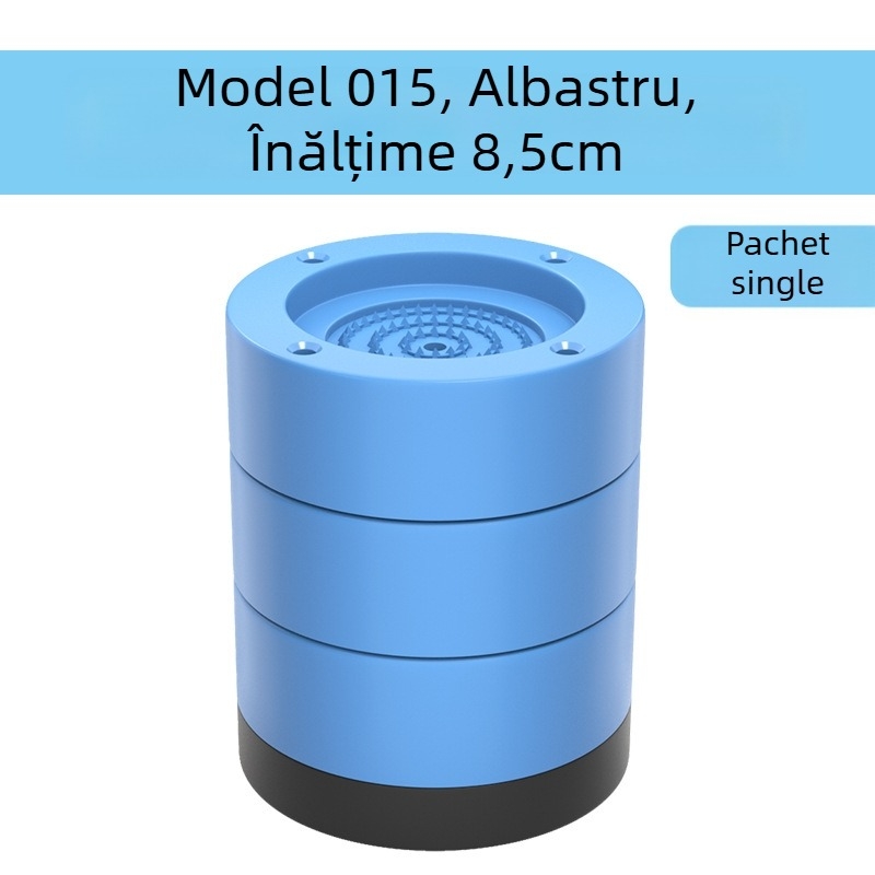 Padă pentru picioarele mașinii de spălat și frigider – anti-alunecare, reglabil, fără montaj; material plastic