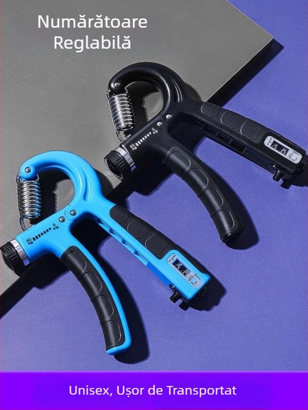 Trener de forță pentru prindere, corp ABS, model reglabil de numărător și model cu spumă pentru antrenament cuprinzător