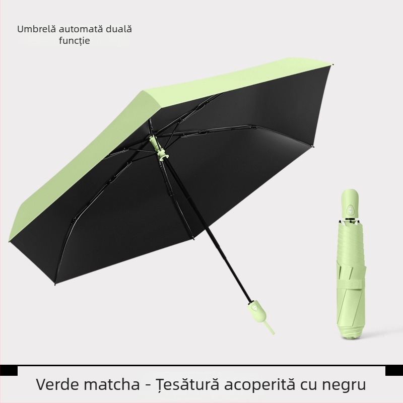 Umbrelă în formă de creion, ultraușoară, țesătură vinil 190T, tijă din aluminiu, mâner din plastic, deschidere/închidere manuală, UPF > 50