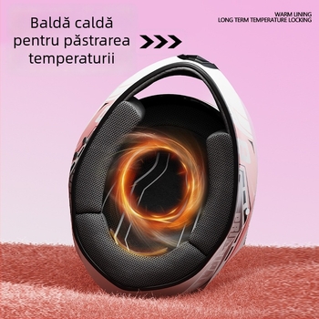 Casca integrală pentru motocicletă pentru adulți – antifog, toate anotimpurile, polipropilenă (PP), potrivită pentru deplasări zilnice și motocicletă electrică