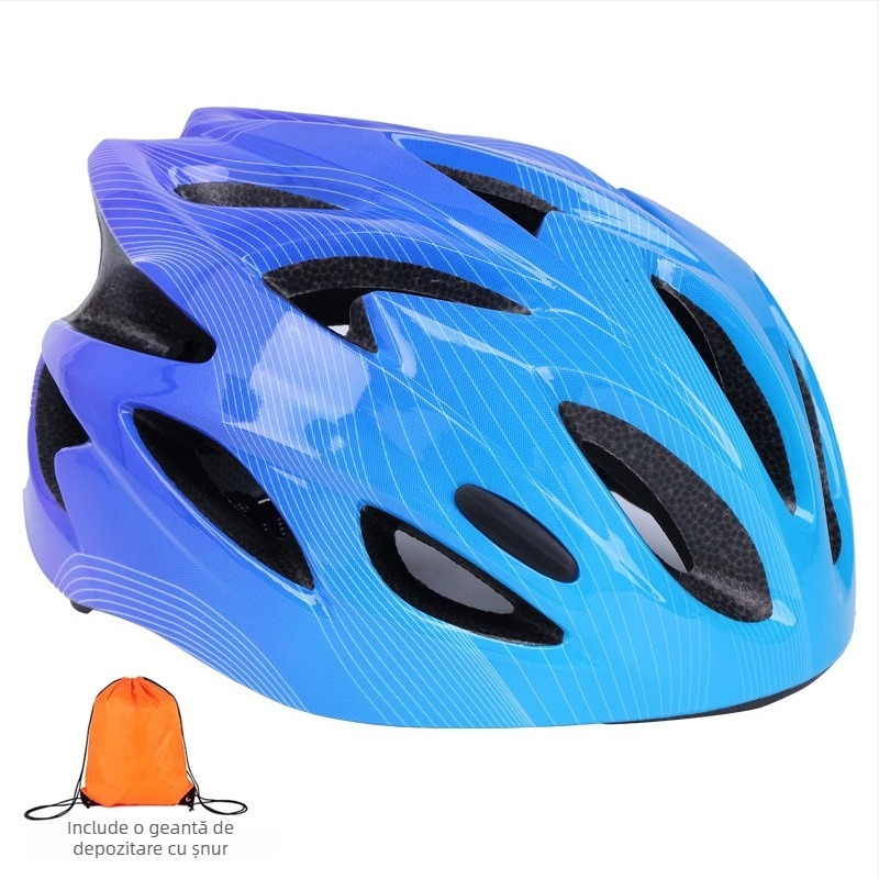Cască de bicicletă pentru copii, unisex, model gradient, cod Ettk-7