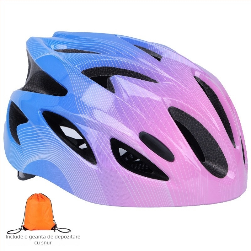 Cască de bicicletă pentru copii, unisex, model gradient, cod Ettk-7