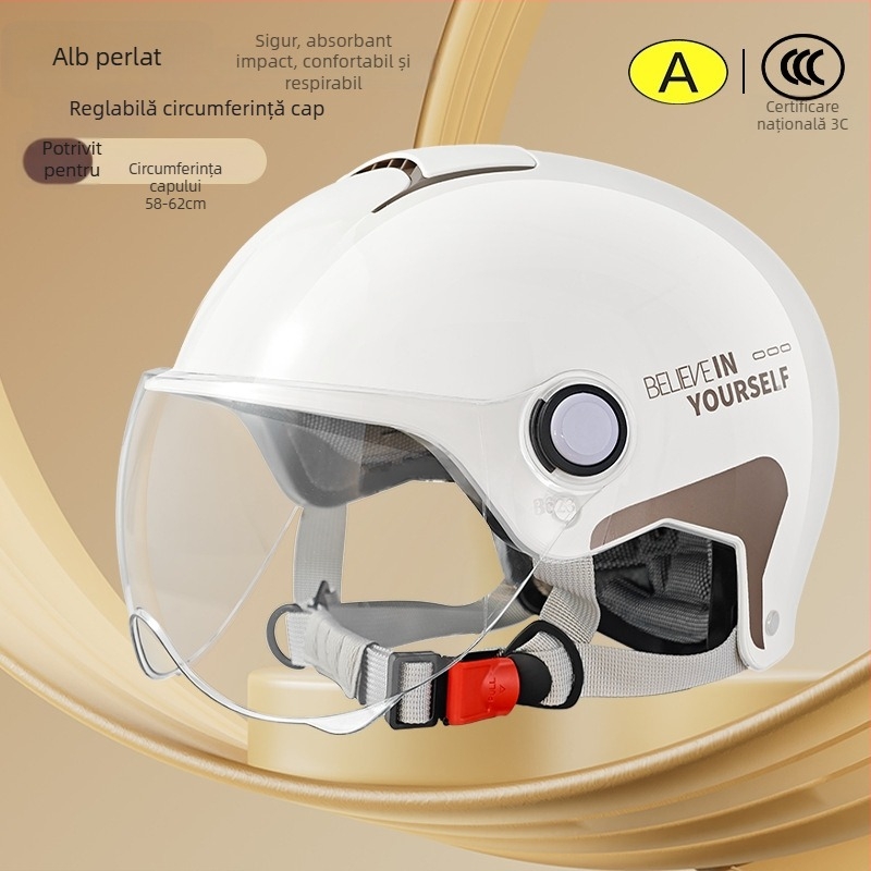 Emperor Wolf ABS cască semi, certificat GB811-2022A, pentru vehicule electrice