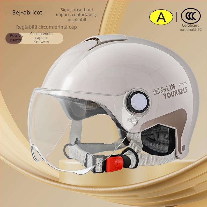 Emperor Wolf ABS cască semi, certificat GB811-2022A, pentru vehicule electrice