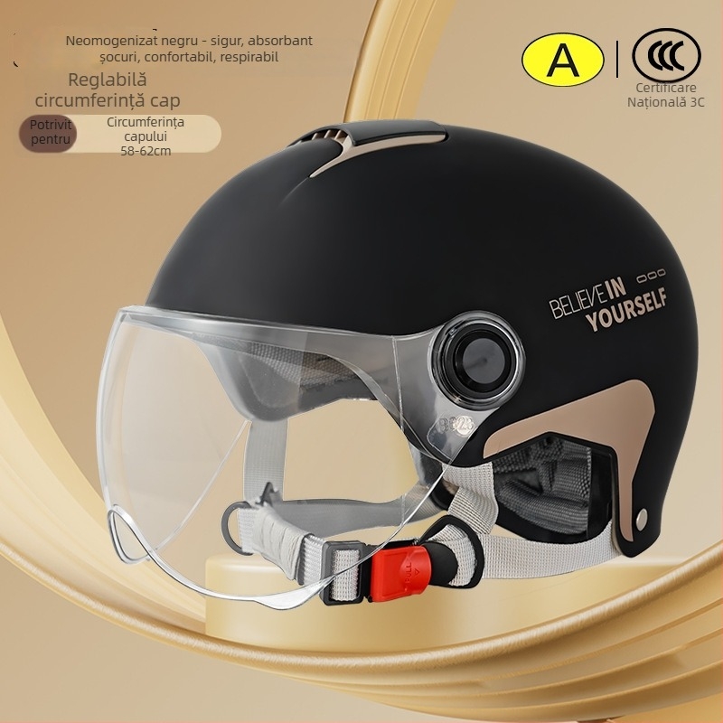 Emperor Wolf ABS cască semi, certificat GB811-2022A, pentru vehicule electrice