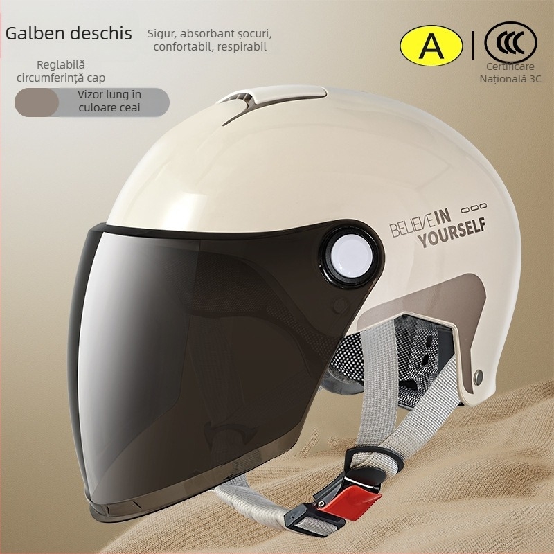 Emperor Wolf ABS cască semi, certificat GB811-2022A, pentru vehicule electrice