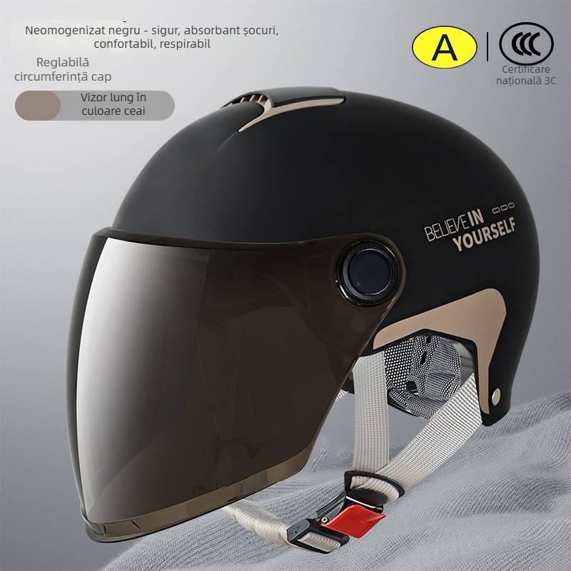 Emperor Wolf ABS cască semi, certificat GB811-2022A, pentru vehicule electrice