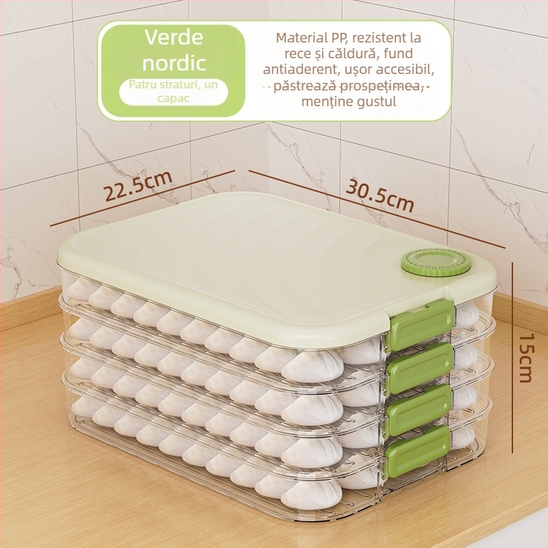 Cutie Mabalo pentru depozitare găluște – PP, etanșă, bază antiaderentă