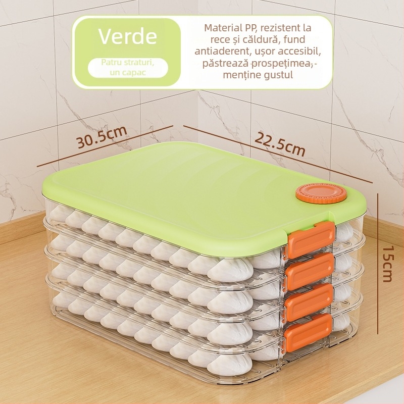 Cutie Mabalo pentru depozitare găluște – PP, etanșă, bază antiaderentă