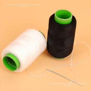 Set cu ace circulare și cutie de ață – kit practic de reparații pentru cusut manual și haine (tb-0828)