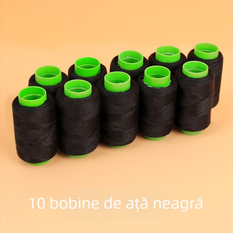 Set cu ace circulare și cutie de ață – kit practic de reparații pentru cusut manual și haine (tb-0828)