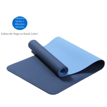 Covoraș de yoga din TPE cu dungi, grosime 6 mm, personalizabil